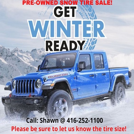 <b>NEED SNOW TIRES? WE HAVE LOTS. LET US KNOW THE TIRE SIZE<br>